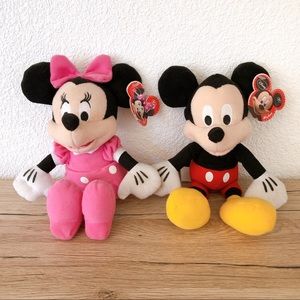Mickey Mouse and Minnie Mouse toys